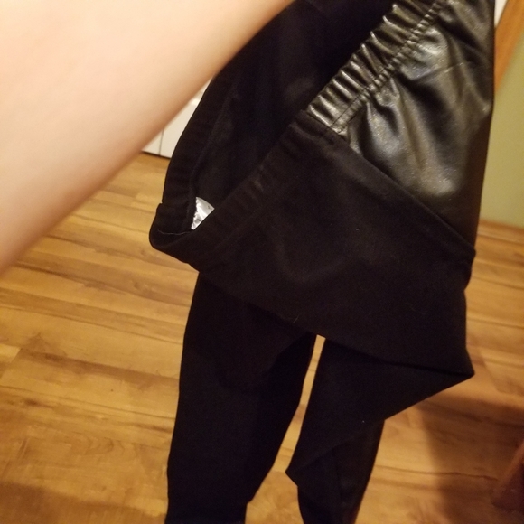 Jessica Simpson - Faux Leather Leggings Wmns szSm - Picture 2 of 7